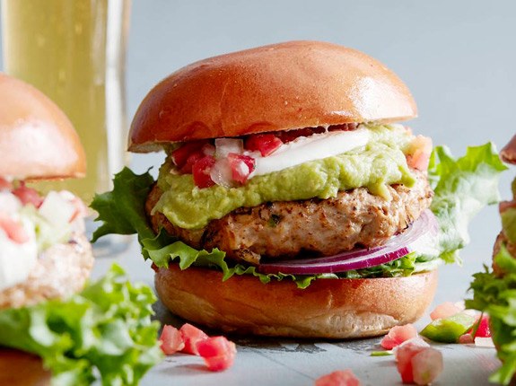 Chicken Burger with Pesto Recipe