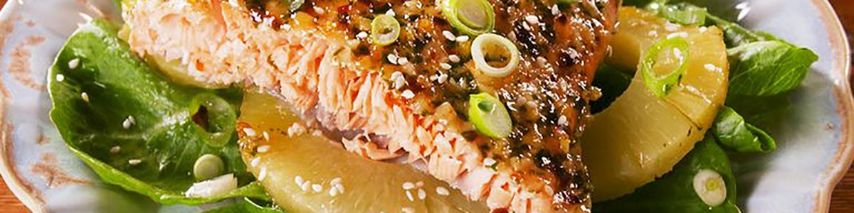 Pineapple Salmon Blog Article Banner