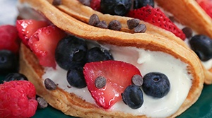 yogurt pancake tacos hero website