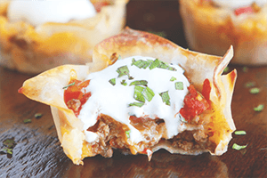 Crunchy Taco Cups