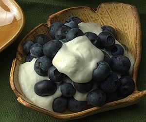 Lemon Cream Blueberries