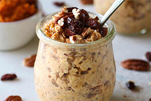 Pumpkin Pie Overnight Oats