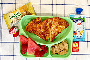 a child's lunch box for school