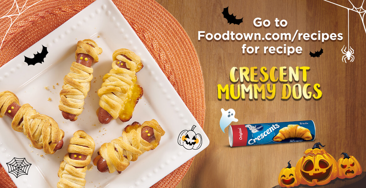Crescent Mummy Dogs Slider