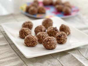 Cranberry Almond Protein Balls