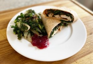 Turkey Kale Wrap