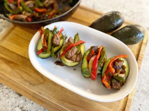 Fajita Stuffed Avocados