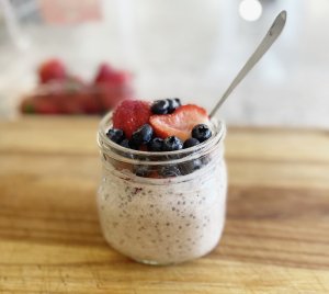 Berry Patch Overnight Oats