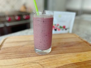 Berry Chocolate Protein Smoothie