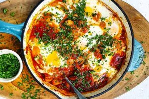 Shakshuka with Fresh Herbs