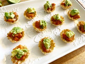 Jgn Salmon Avocado Phyllo Bites