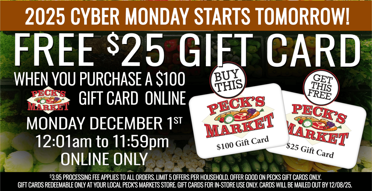 2025 PECKS cybermonday 113025 (COUNTDOWN IN 1)