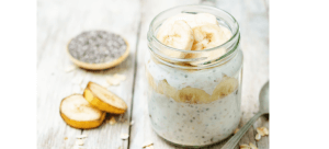 Banana Cream overnight oats