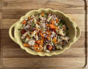 Tuna Pasta Veggie Salad