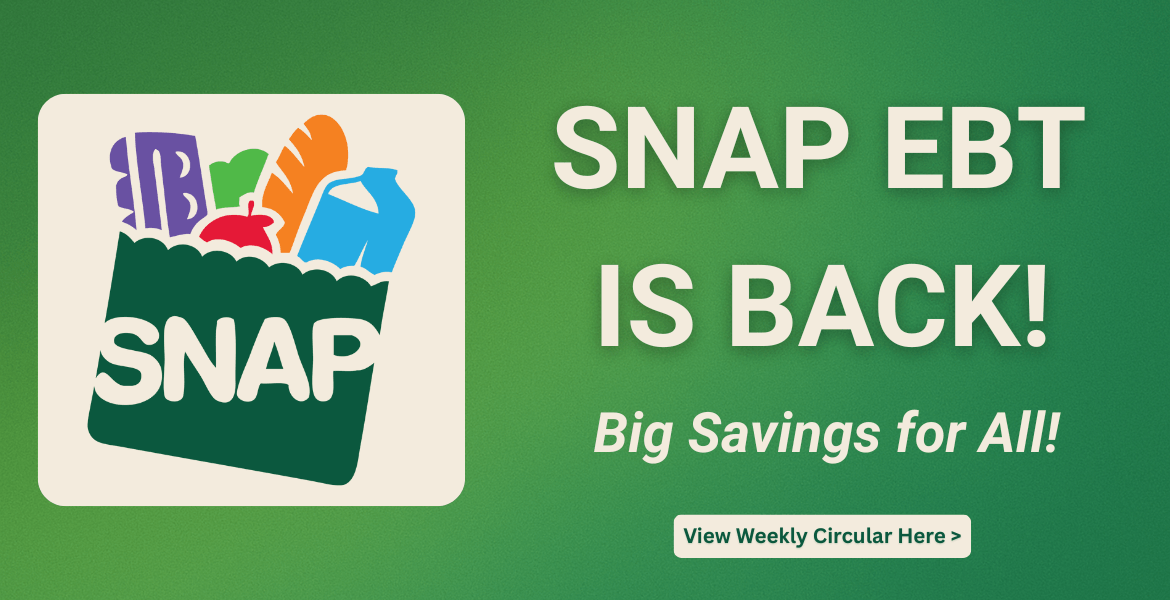 SNAP EBT IS BACK!