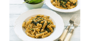 Artichoke Spinach pasta